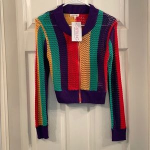 NEW colorful net jacket